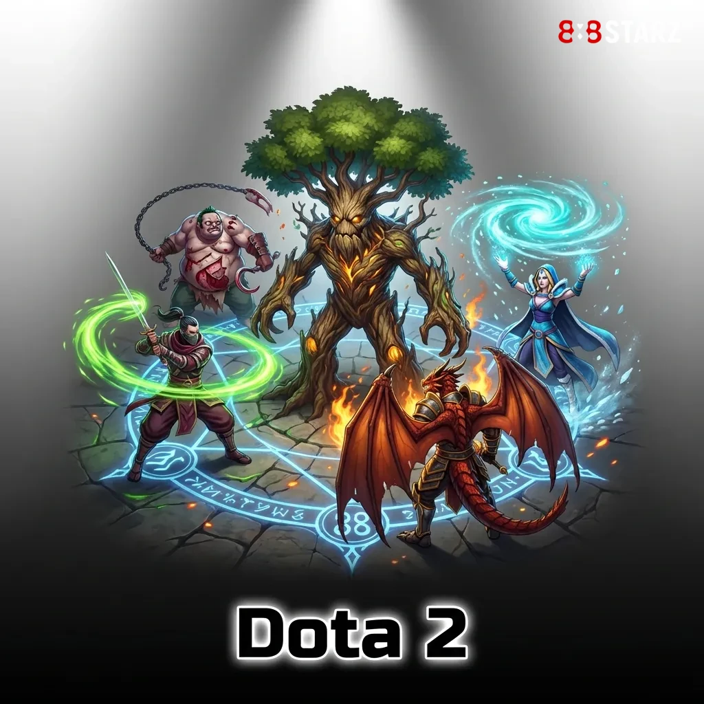 Dota 2 esports betting interface showing team battles and tournament match options