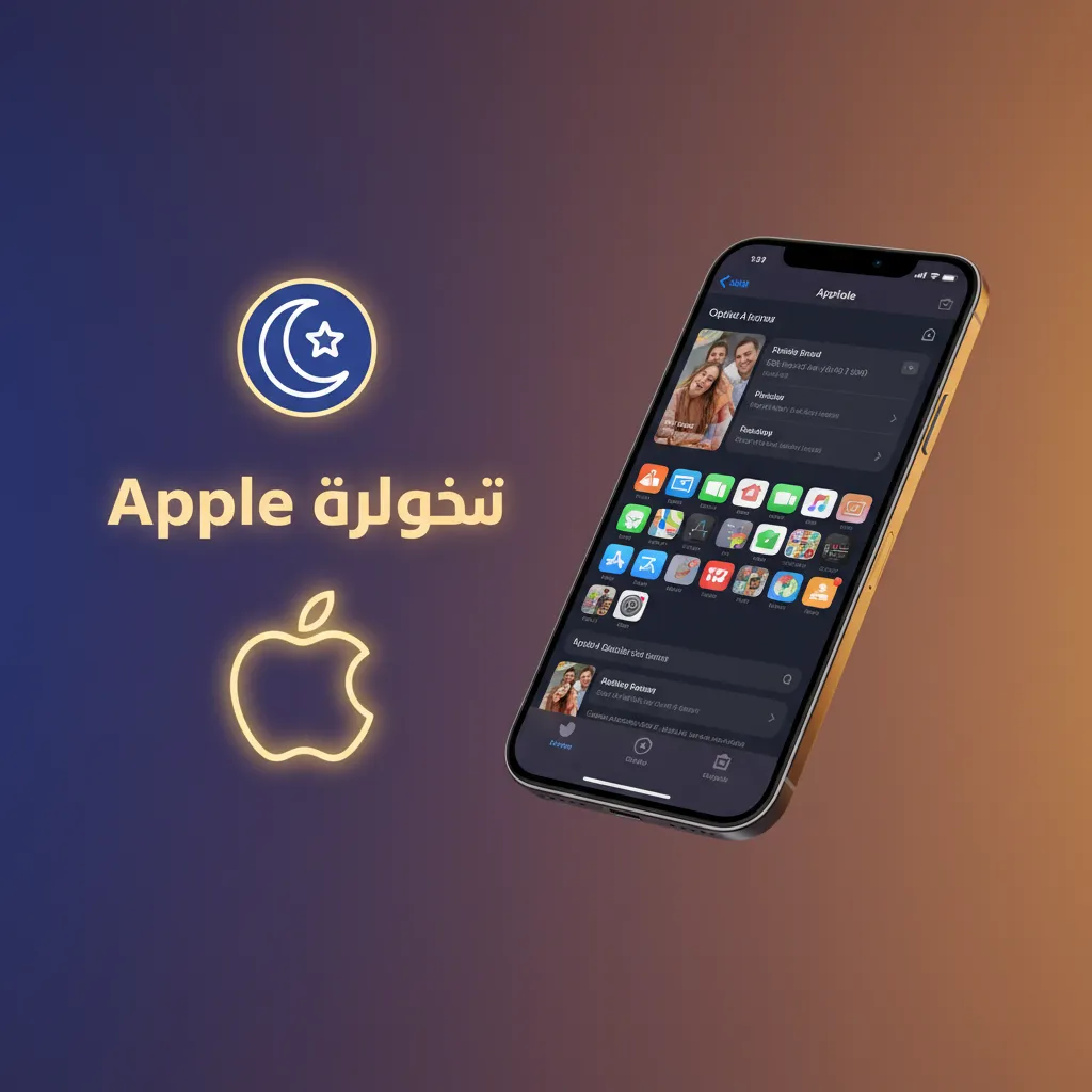 أمثلة أجهزة Apple المدعومة: iPhone SE، 8–15، iPad 7+ وAir 3 وPro 11، iPod touch 7. يتطلب iOS 12 أو أحدث.