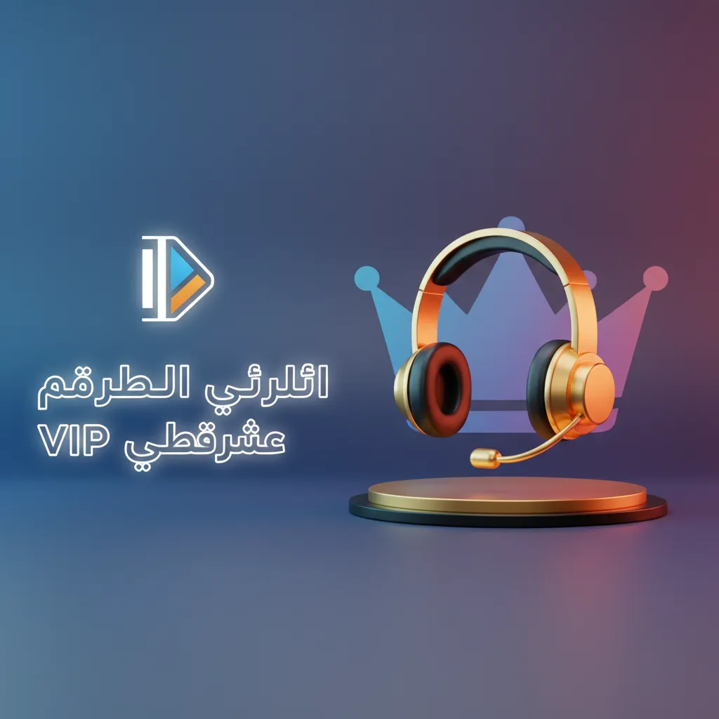 ملصق يشرح أولوية الخدمة وعضوية VIP: وصول عبر قسم VIP، دردشة أولوية أقل من دقيقة، بريد VIP 1–2 ساعة، نصائح وتأهل.